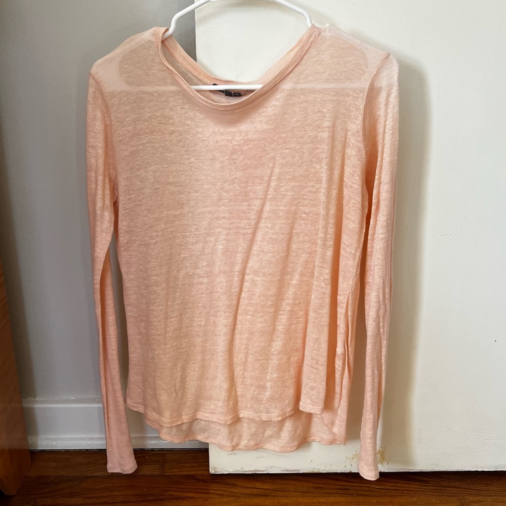 Vince linen / cotton blend tee